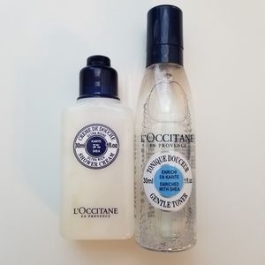 L'Occitane Shea Shower Cream & Gentle Toner 2-Pack